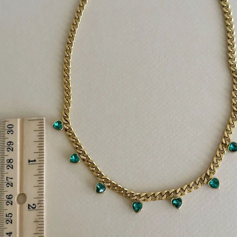 Heart necklace S792 - Picture 4 of 4